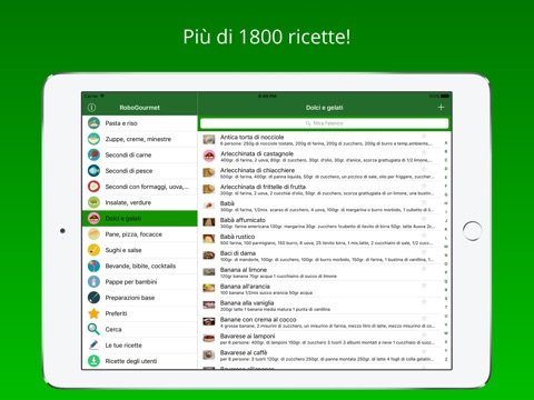 iRobot: Ricette Bimby per iPad screenshot 3