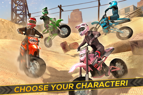 Hill Bike 3D | Moutain DirtBike Racing Game For Free screenshot 3