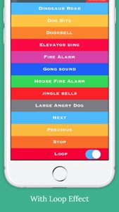 Bell Sounds FREE (Christmas,Fire alarm,Police Siren,Schoo Bells Sound) screenshot #4 for iPhone