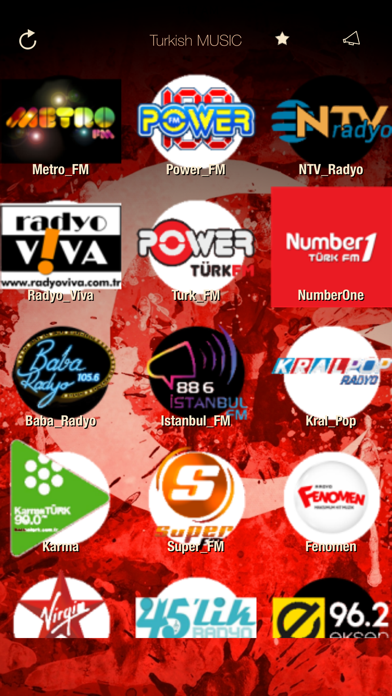 Screenshot #1 pour Turkish MUSIC Online Radyo