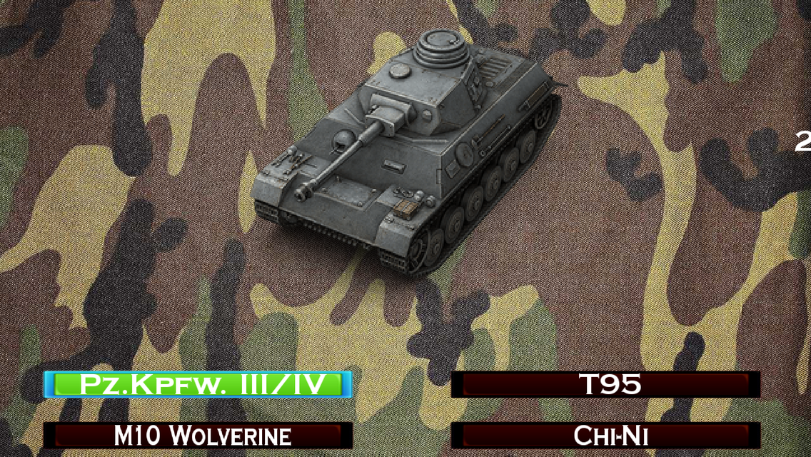 Guess the Tank quiz