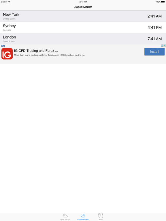 Screenshot #5 pour Forex Hours