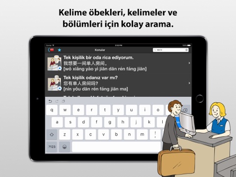Konuşma kılavuzu – 30 dilden fazla iPad screenshot