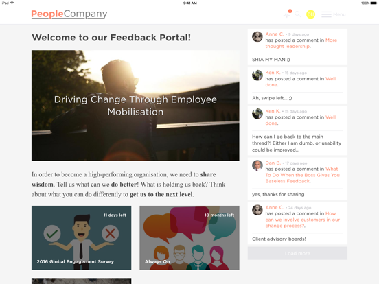 Screenshot #4 pour Portals: your gateway to the world of feedback