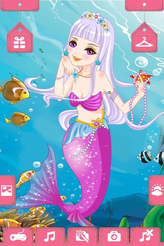 Mermaid's Closet – Deep Sea Beauty Stylish Salon Game for Girls screenshot 2