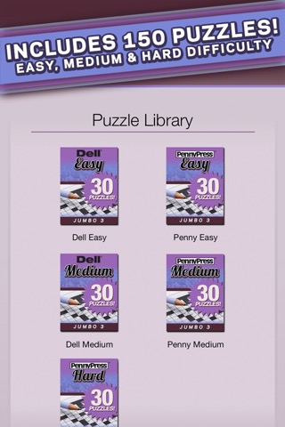 Penny Dell Jumbo Crosswords 3 – More Crosswords for Everyone!のおすすめ画像3