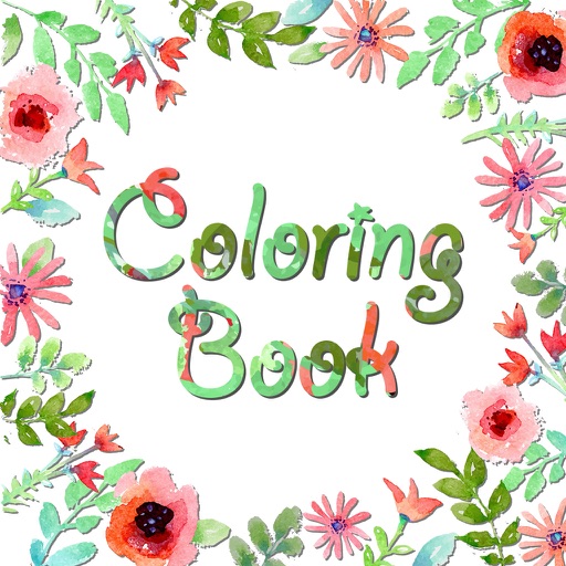 Secret Coloring Book - Free Anxiety Stress Relief & Color Therapy Pages for Adult Icon