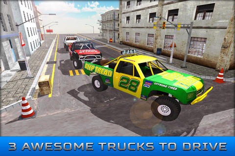 Monster Trucks Legend Stunts Sim 3D - Offroad Derby Real 4x4 Trucks Stunts Game screenshot 2
