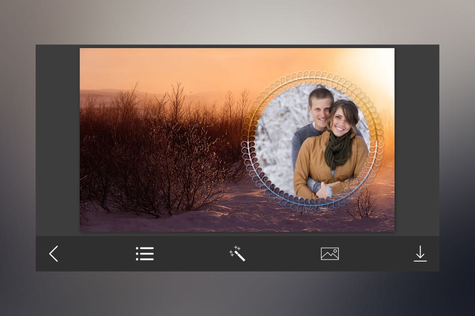 Snowfall Photo Frames - Creative Frames for your photo screenshot 4