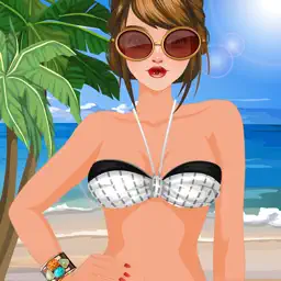 Hot Summer Fashion – play this fashion model game for girls who like to  play dressup and makeup games in summer app icon