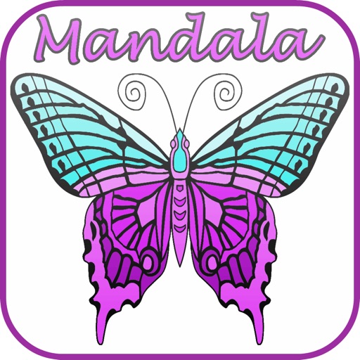 Mandala Coloring Page : Best Colors Therapy Stress Relieving Book For Adult Free icon