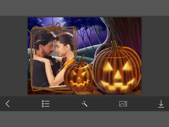 Halloween Photo Frame - Amazing Picture Frames & Photo Editor iPad screenshot 4 - Photo & Video app
