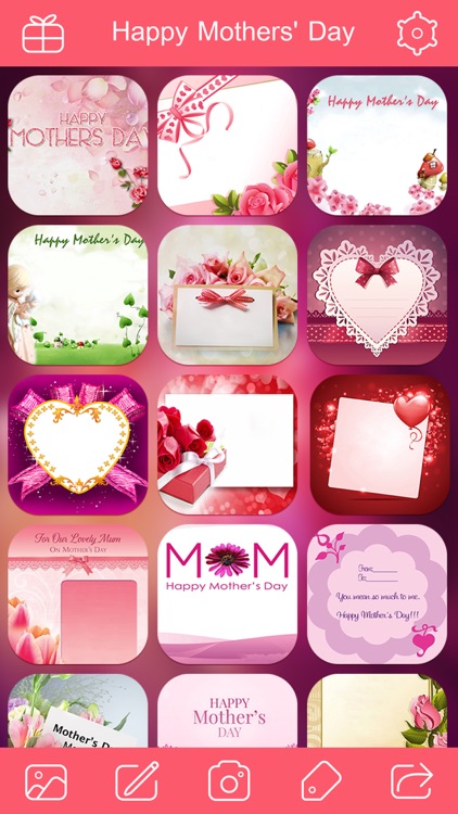 Mother's Day Photo Frame.s, Sticker.s & Greeting Card.s Make.r HD screenshot-3