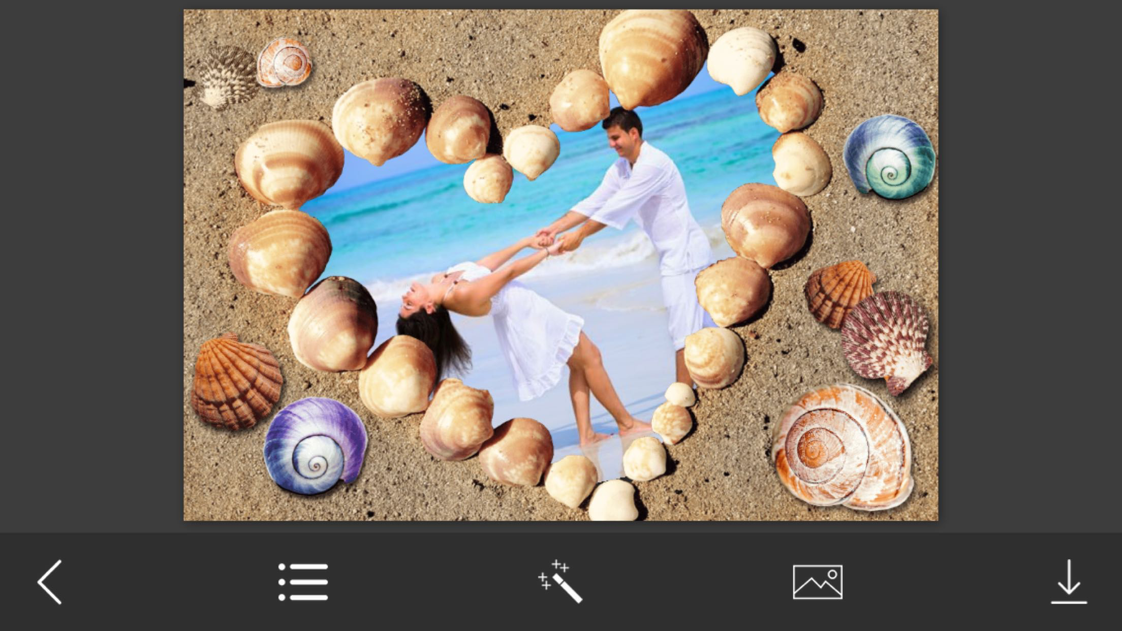 HoneyMoon Beach Photo Frames - Decorate your moments with elegant photo frames