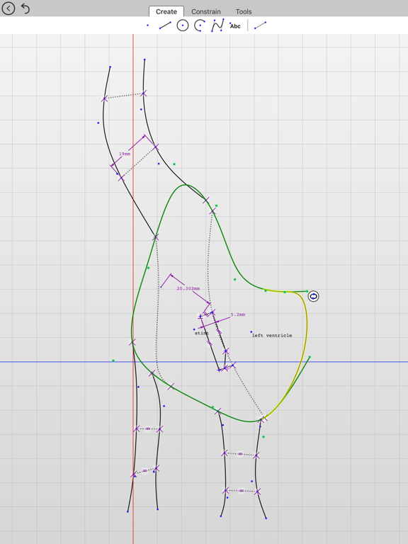 Screenshot #5 pour Uptirage - créer des dessins CAO en 2D