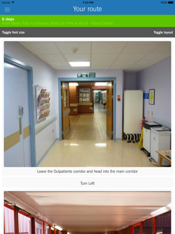 Southport Hospital iPad screenshot 1 - Health & Fitness app