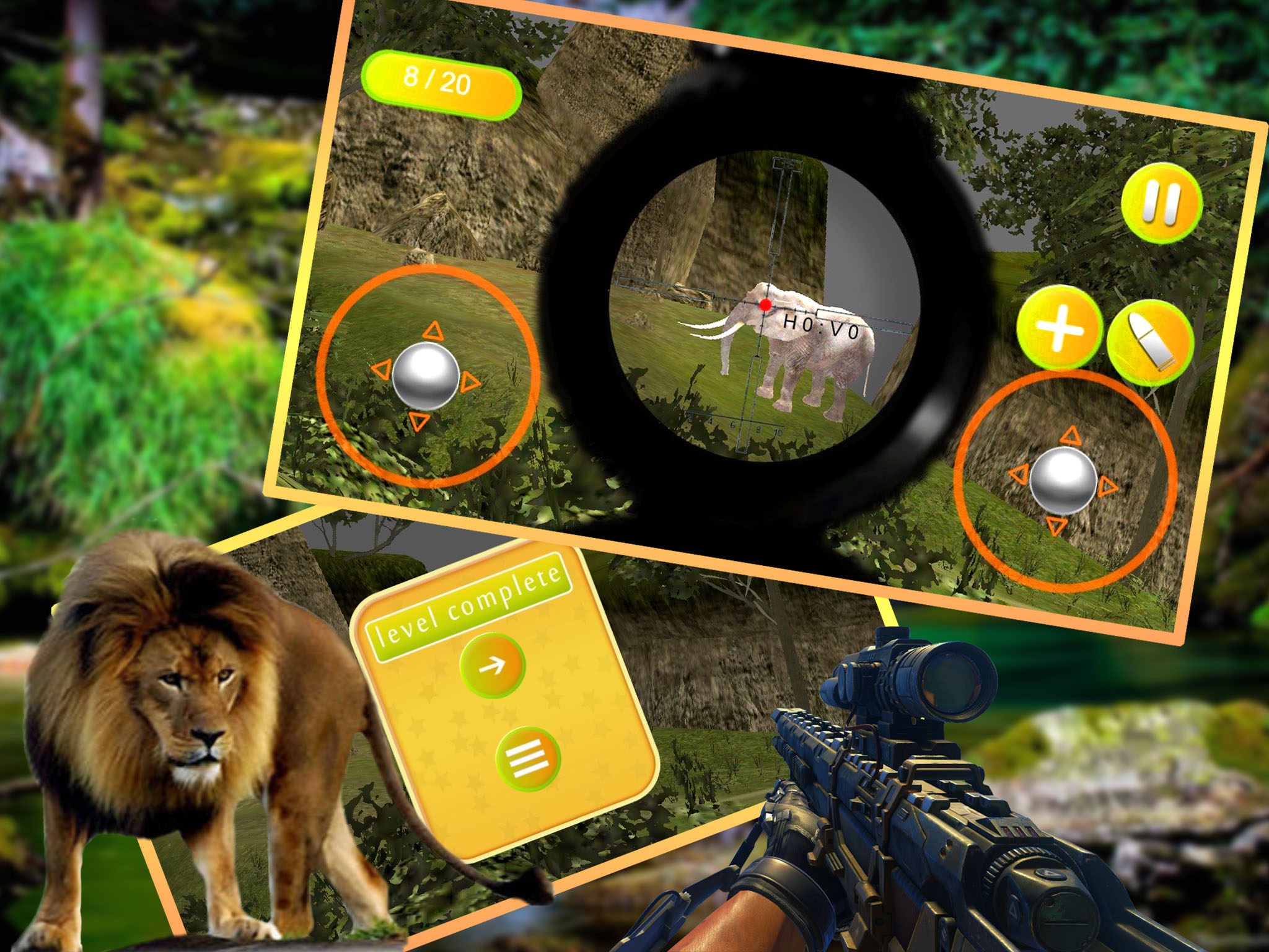 Brute Safari Wrong Turn : Jungle Hunt screenshot 10