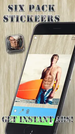 Game screenshot Six Pack Stickers - Fitness Photo Editor and Muscular Abs Camera for Perfect Gym Body apk