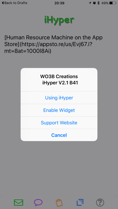 iHyper screenshot