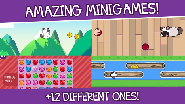 Mimitos Cat - Pet & Minigames(圖3)-速報App