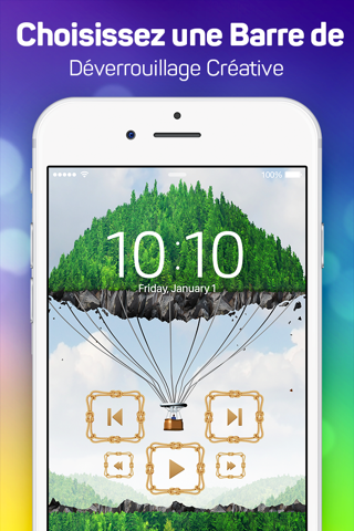 Lock Screen Designer Free - Lockscreen Themes and Live Wallpapers for iPhone. screenshot 4