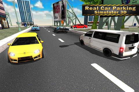 Real Car Parking Simulator 3D - Luxury Cars Driving & Parking Test Game screenshot 4