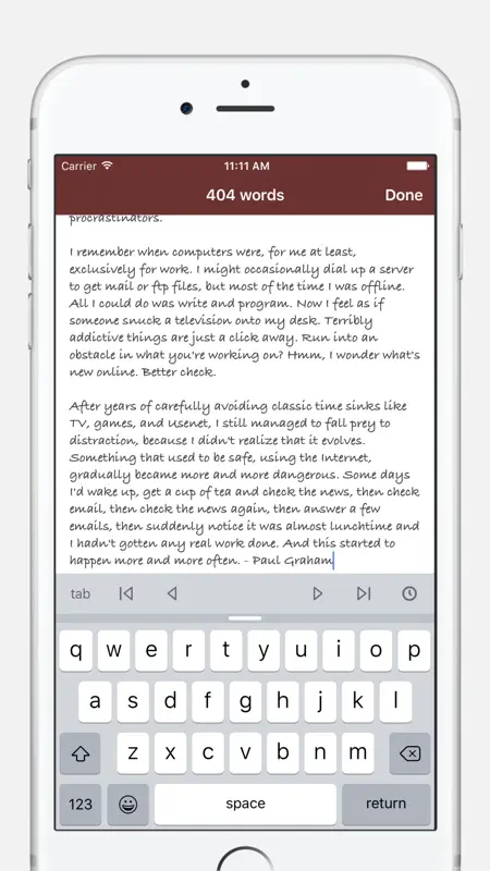Chronicle - A Personal Journal / Writing Diary screenshot 5 of 5