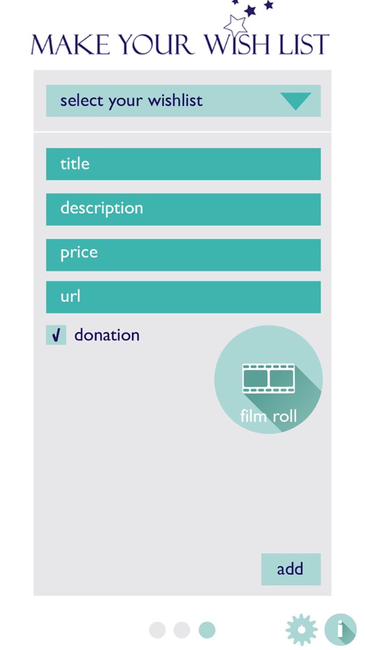 #5. Make Your WishList (iOS) By: WeSquare