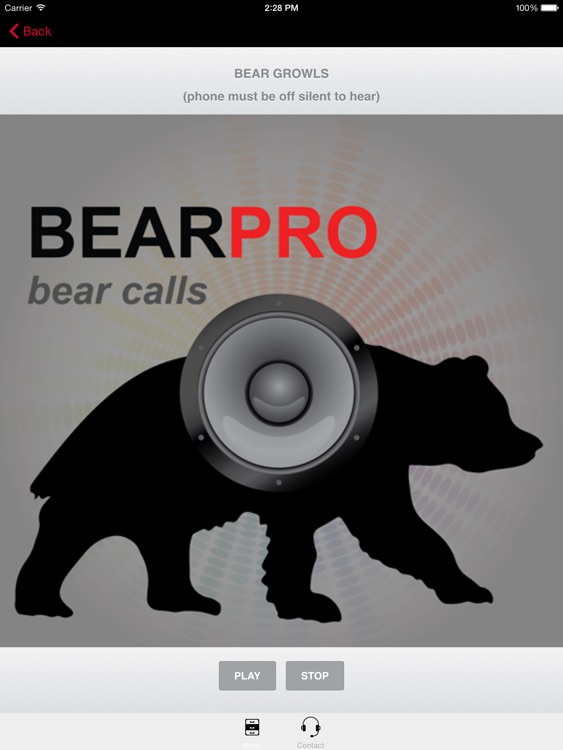 REAL Bear Sounds & Bear Calls for Big Game Hunting--BLUETOOTH COMPATIBLE screenshot-0