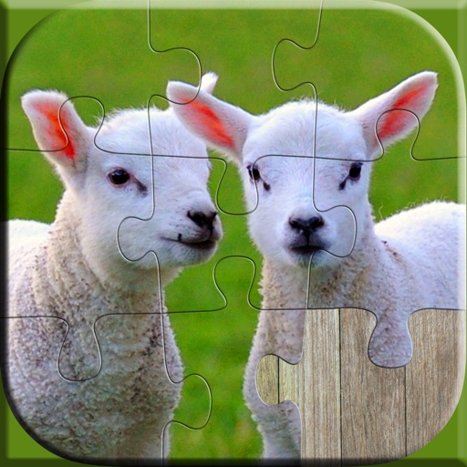 Cute Animals Puzzle - Relaxing photo picture jigsaw puzzles for kids and adults iOS App
