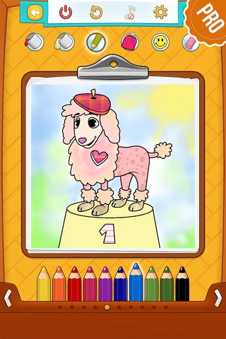 Dog Coloring Pages - Puppy Coloring Games for Boys and Girls PRO screenshot 2