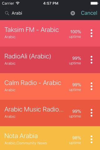 Middle Eastern Music Radio Stations screenshot 3