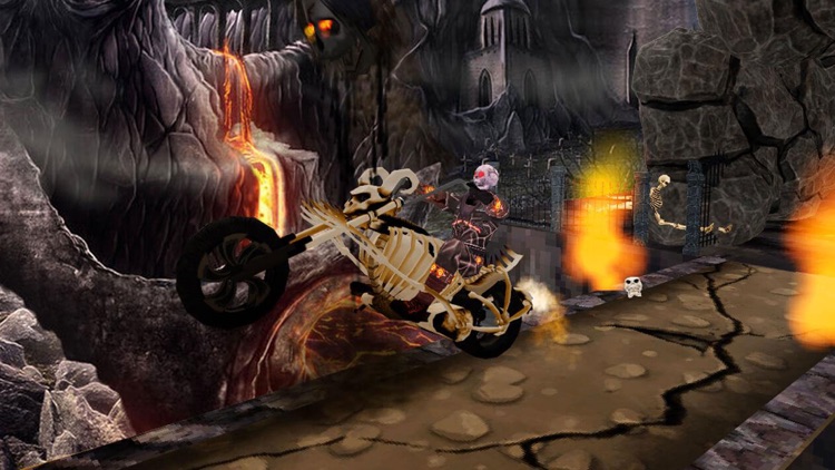 Ghost Bike Rider Extreme Daredevil Chopper Riding Cruising Game screenshot-3