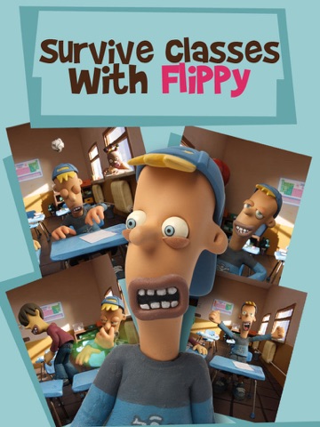 Talking Clay Kids Flippy HD Free screenshot 2