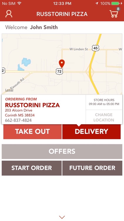 Russtorini Pizza