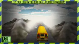 fast school bus driving simulator 3d free - kids pick & drop simulation game free iphone screenshot 4