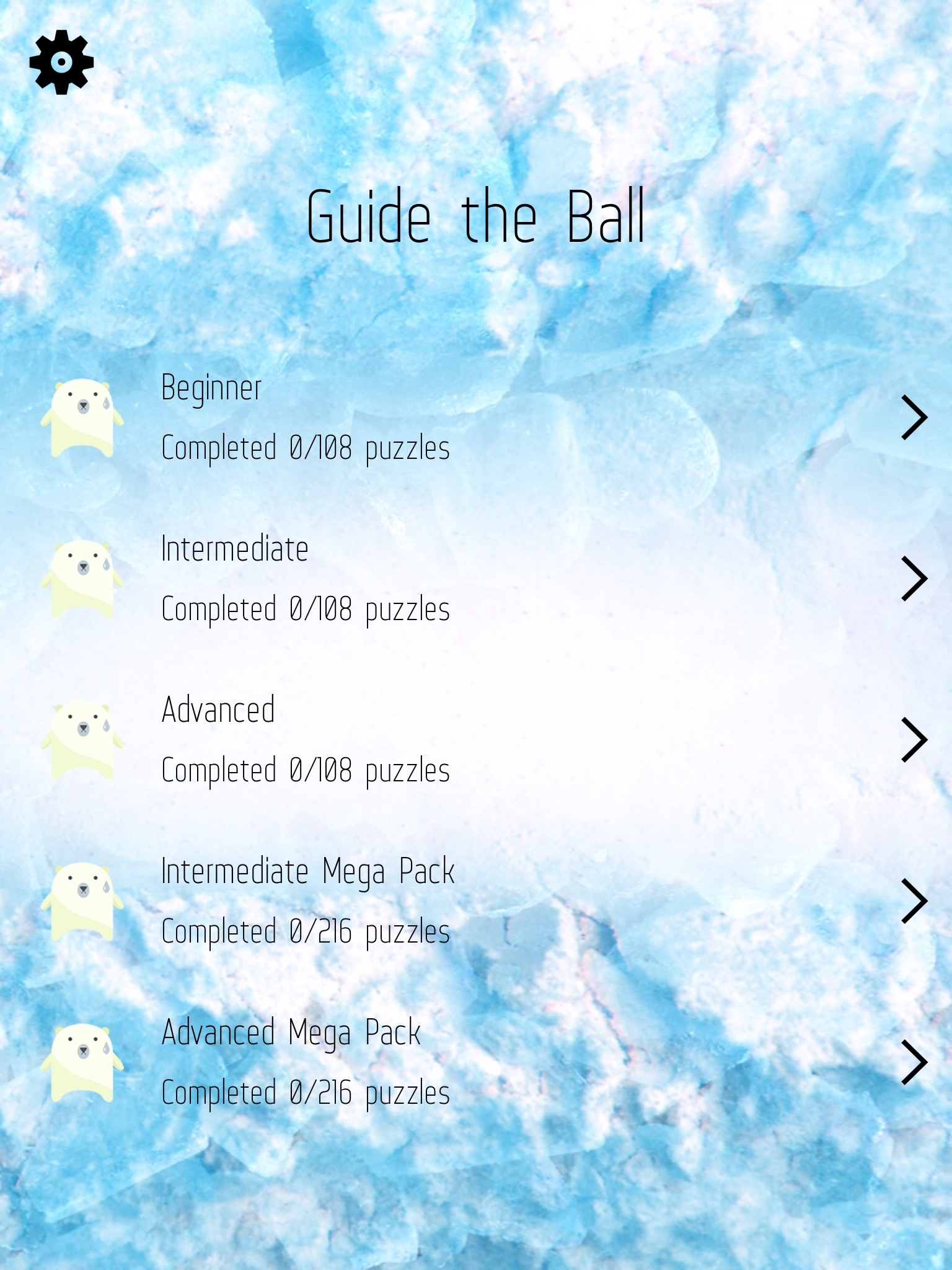Lost Polar Bear - block puzzle game