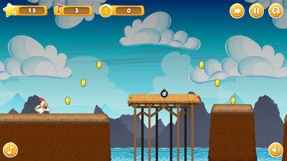 #1. Chicken Run - Running Game (iOS) 由: Pruettanon Rattanalaoo