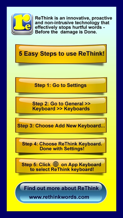 ReThink - Stop Cyberbullying