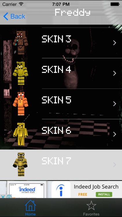 Free Skins for Minecraft PE(Pocket Edition)- Skin for FNAF