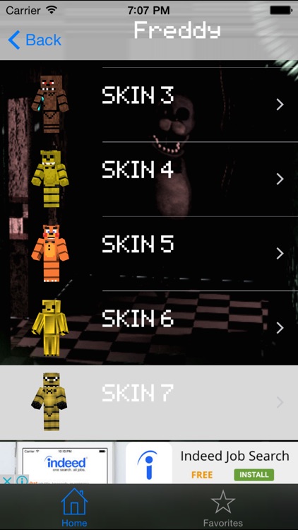 Free Skins for Minecraft PE(Pocket Edition)- Skin for FNAF