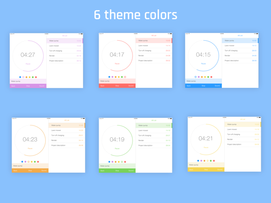 Screenshot #5 for Pro Timer - Time Manager & Goal Tracker