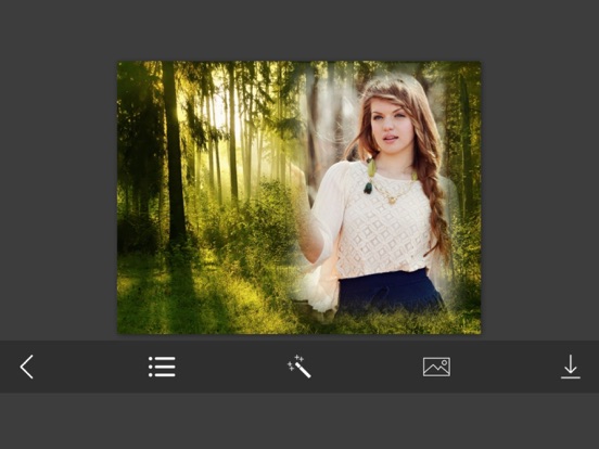 Foreset Photo Frames - Elegant Photo frame for your lovely moments iPad screenshot 4 - Photo & Video app