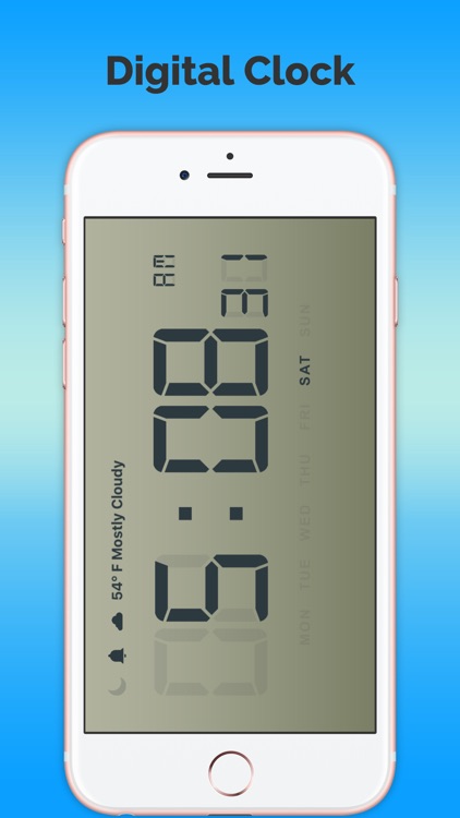 Digital Weather Clock-Desk screenshot-3