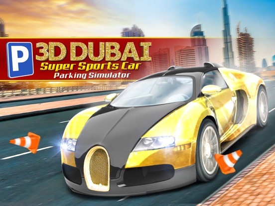 3D Dubai Parking Simulator Drive Real Extreme Super Sports Carのおすすめ画像1