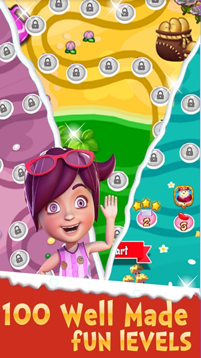 Screenshot #2 pour Sweet Charm of Cream Cakes Match 3 Free Game