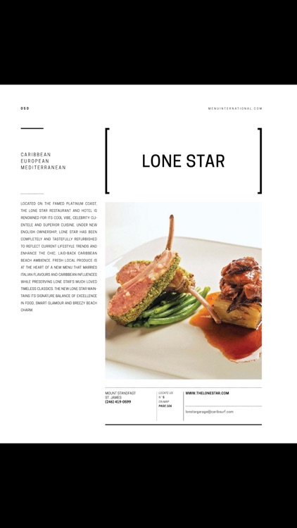 Menu International - Restaurant Guide - Barbados screenshot-3