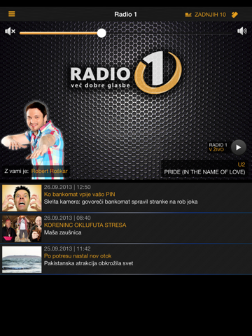 Screenshot #4 pour Radio 1 Slovenija