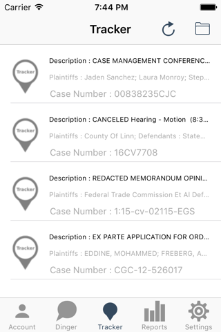 The NEW CNS Mobile Dinger App : Motion Granted! screenshot 3