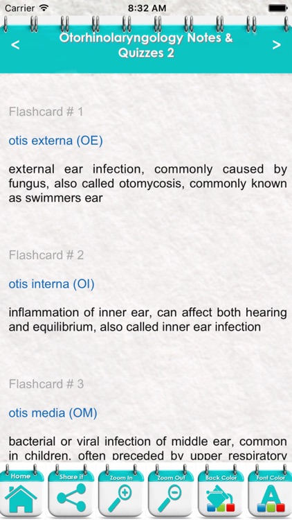 Otorhinolaryngology (Ear, Nose & Throat) 2200 Flashcards, Study Notes & Exam Prep